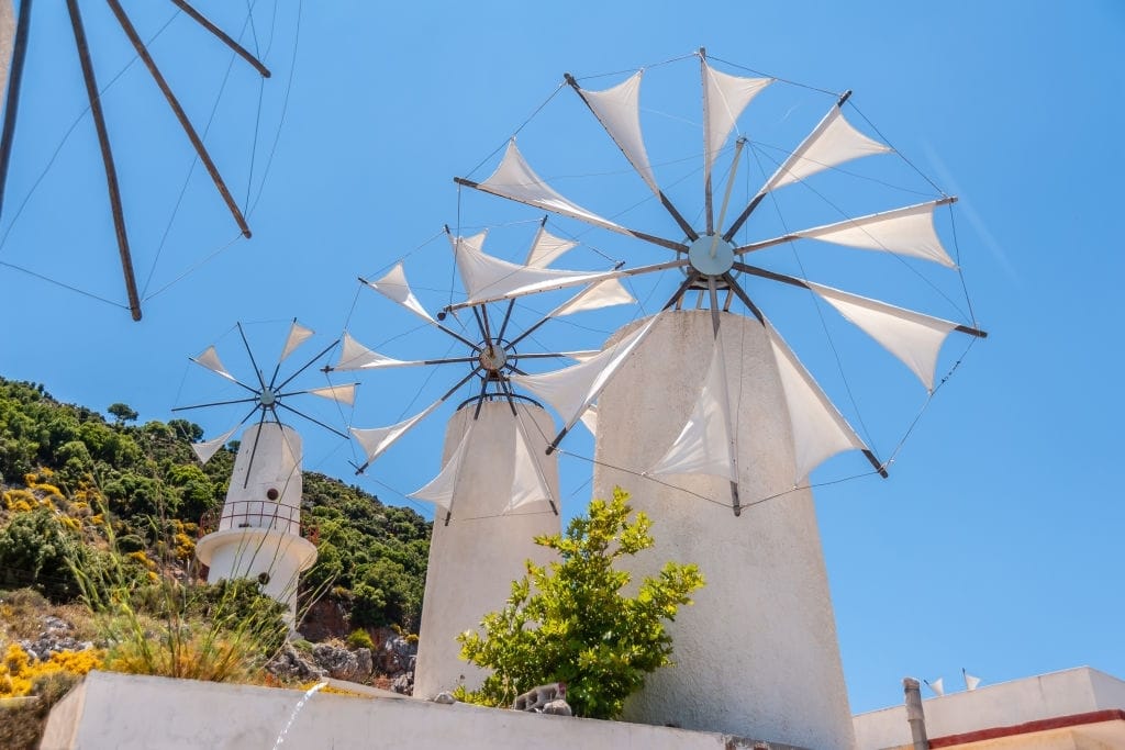 Lassithi Old Windmills